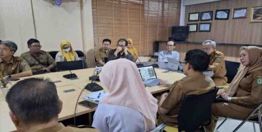 Rapat Pemodelan 3D Bangunan dan Infrastruktur serta Validasi Data PBB tahun 2025 di Bapenda