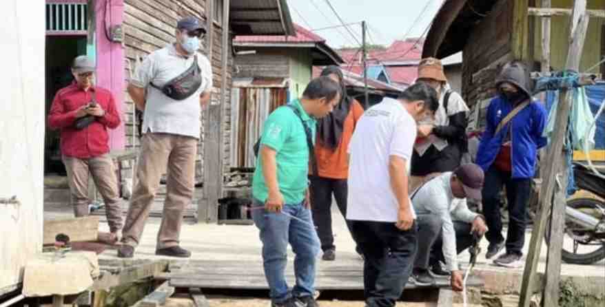 Survei Lokasi paket Pekerjaan Penanganan Kawasan Permukiman Kumuh Kampung Toraja dan Tanjung Limau